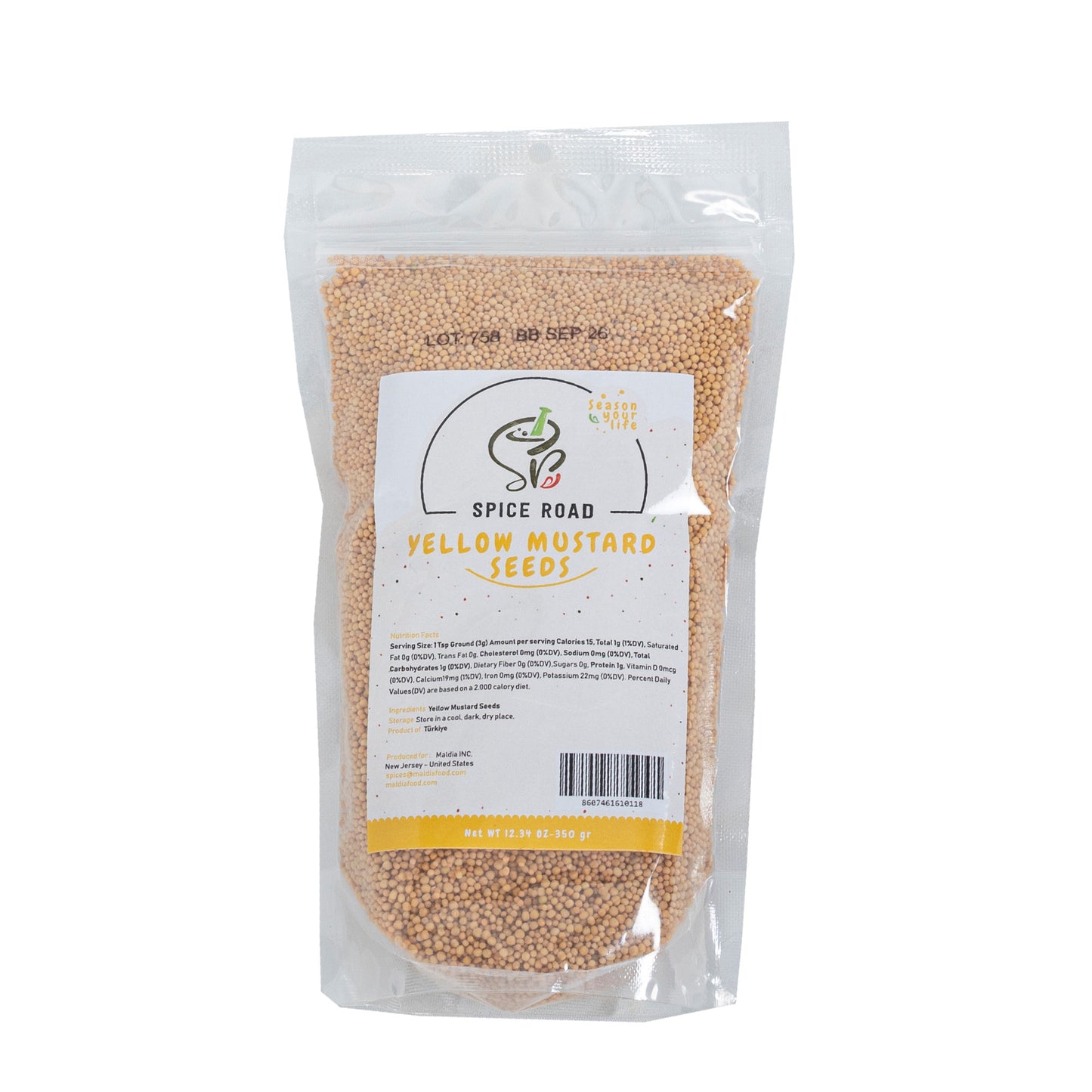 Yellow Mustard Seeds