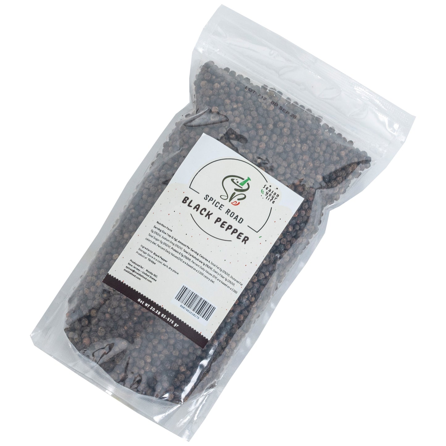 Black Peppercorns Whole