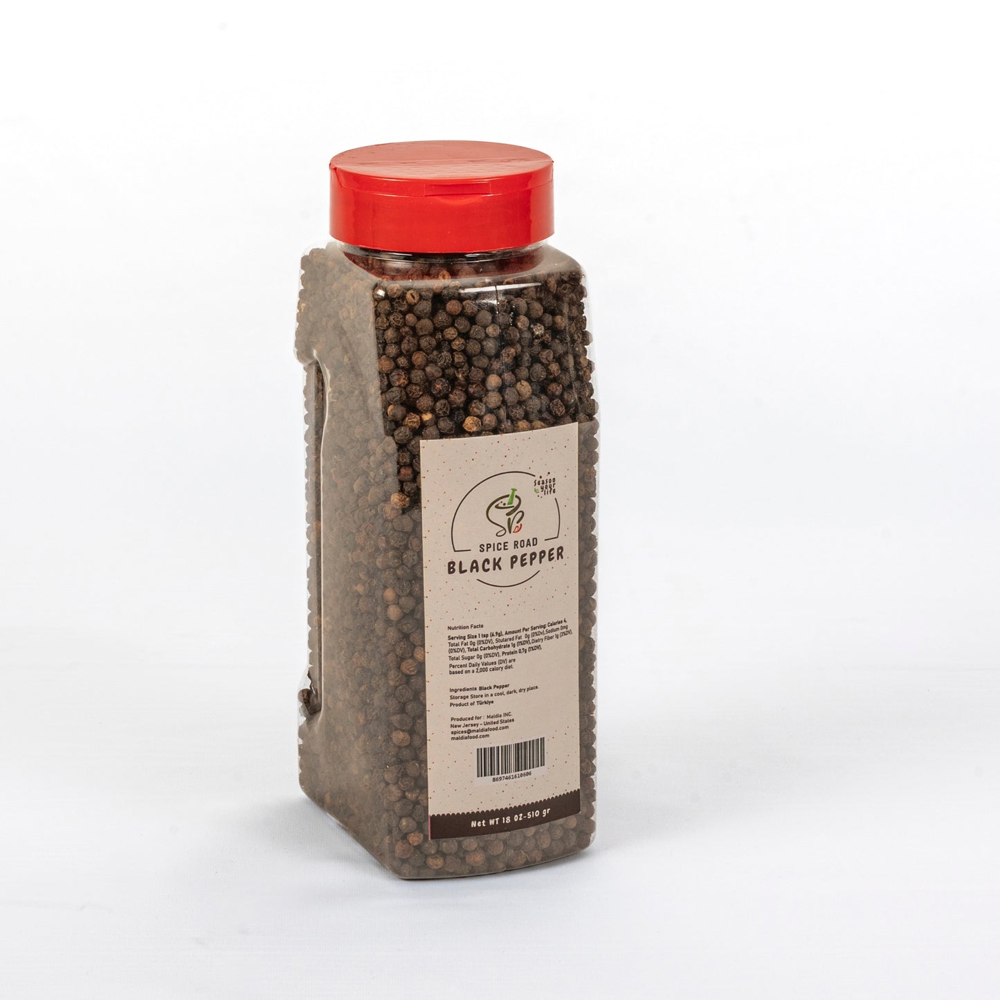 Black Peppercorns Whole